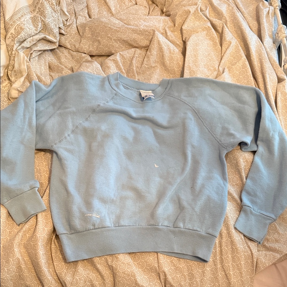 Vintage Tultex Sky Blue Crewneck Pullover